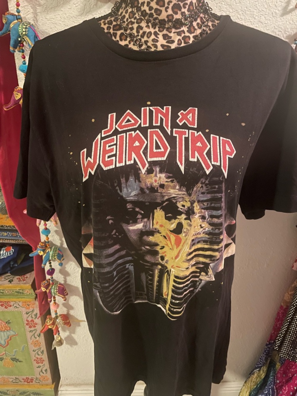 Balenciaga Rare Join a Weird Trip Short Sleeve Graphic Tee